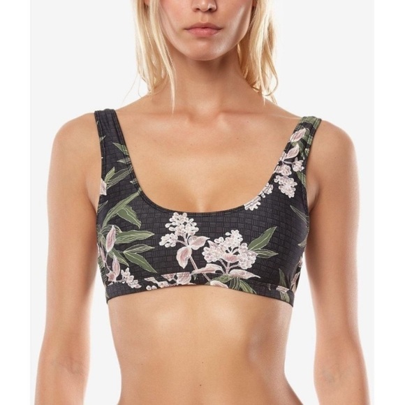Nwt O'Neill Jada Active Tropical Juniors' Bikini Top - xs - Picture 3 of 6